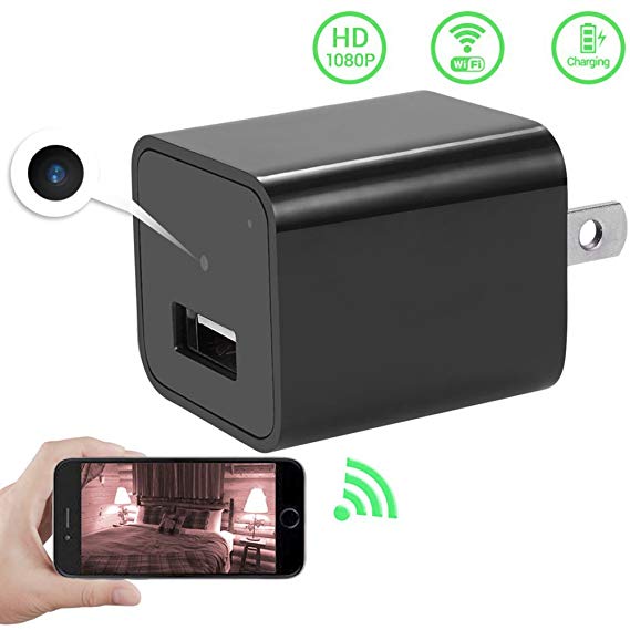 spy cam phone charger